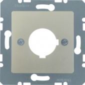 Центральная плата для сигнальных и контрольных устройств; Ш 22,5 мм цвет: стальной, лак 143204
