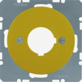 Центральная плата для сигнальных и контрольных устройств; Ш 22,5 мм цвет: желтый 14322006