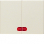Клавиши с красной линзой, Arsys, цвет: белый, глянцевый 14370002
