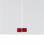 Клавиши с красной линзой, K.1, цвет: полярная белизна, глянцевый 14377009