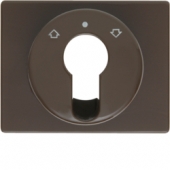 Центральная панель для жалюзийного замочного выключателя/кнопки, Arsys, цвет: коричневый, глянцевый 15040011