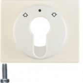 Центральная панель для жалюзийного замочного выключателя/кнопки, Arsys, цвет: белый, глянцевый 15040012
