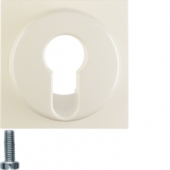 Центральная панель для замочных выключателей/кнопок, S.1, цвет: белый, глянцевый 15078982