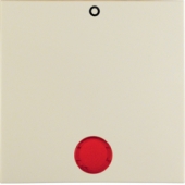 Клавиша с красной линзой и надписью «0», S.1, цвет: белый, глянцевый 16248982