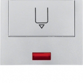 Hакладка карточного выключателя для гостиниц с оттиском и красной линзой  16417103