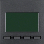 Таймер Easy с дисплеем, S.1/B.3/B.7, цвет: антрацитовый, матовый 17351606