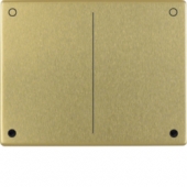 Кнопка для универсального нажимного диммера двойного включения, Arsys, металл, цвет: золотой 17650012