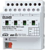 KNX/EIB-актуатор, 4 выхода 2304.16REGCHM