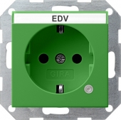 с накладкой зеленого цвета и маркировкой ”SV” (обычные меры безопасности) 268202