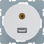 BMO USB/3.5mm AUDIO,  R.1/R.3, цвет: полярная белезна 3315392089