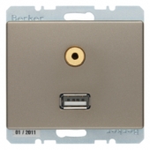 BMO USB/3.5mm AUDIO, Arsys, цвет: светлая бронза 3315399011