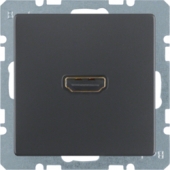 BMO HDMI, Q.1/Q.3, цвет: антрацитовый, с эффектом бархата 3315426086
