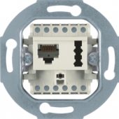 Розетка UAE 8(6)/TAE 6 F+N цвет: белый 458802