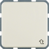 Штепсельная розетка SCHUKO с откидной крышкой, цвет: белый, глянцевый, Влагозащищенный скрытый монтаж IP44 4716
