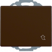 Штепсельная розетка SCHUKO с откидной крышкой, Arsys, цвет: коричневый, глянцевый 47470001