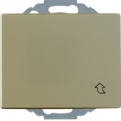 Штепсельная розетка SCHUKO с откидной крышкой, Arsys, металл, цвет: светло-бронзовый 47570001