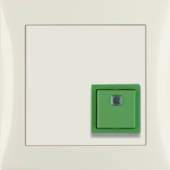 Кнопка присутствия/квитирования с рамкой, S.1, цвет: белый 52058982