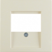 Центральная панель для розетки TDO, S.1, цвет: белый, глянцевый 6810338982