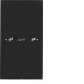 Touch Sensor «Комфорт», 1-канальный, с шинным соединителем, R.3, сконфигурирован, цвет: черный 75141155
