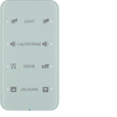 Touch Sensor «Комфорт», 4-канальный, с шинным соединителем, R.1, сконфигурирован, цвет: полярная белизна 75144160
