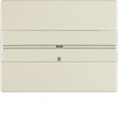 Клавишный сенсор с полем для надписей, 1-канальный, Arsys, цвет: белый, глянцевый 75161042