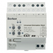 instabus KNX/EIB Исполнительное устройство универсального диммера, 2-канальное, REG 75312013