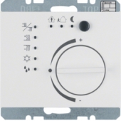 Регулятор температуры с кнопочным интерфейсом, K.1, цвет: полярная белизна, глянцевый 75441179