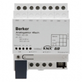 Аналоговое исполнительное устройство, 4канальное, REG цвет: светло-серый instabus KNX/EIB 75514001