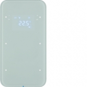 Touch Sensor, 2-канальный с регулятором температуры помещения, R.1, цвет: полярная белизна 75642060