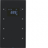 Touch Sensor, 3-канальный с регулятором температуры помещения, R.3, цвет: черный 75643055