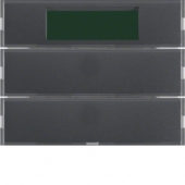 Клавишный сенсор, 2-канальный, с RTR, дисплеем, K.1, цвет: антрацитовый 75662775