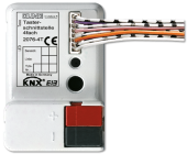 KNX/EIB-интерфейс кнопок, 4-ной 2076-4T