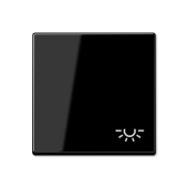 Клавиша с символом "освещение", черная A590LSW