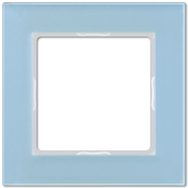 Рамка 1-кратная, серо-голубая AC581GLBLGR