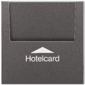 Накладка карточного выключателя "HOTELCARD", антрацит AL2990CARDAN
