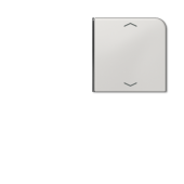 клавиша с символом для 3 и 4-клавишного пульта KNX, светло-серая, для серии CD ( нижняя левая, верхняя правая  и нижняя левая) CD404TSAPLG23