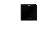 клавиша с символом для 3 и 4-клавишного пульта KNX, чёрная, для серии CD ( нижняя левая, верхняя правая  и нижняя левая) CD404TSAPSW23