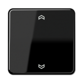 Клавиша блока управления жалюзи короткого хода с памятью, черная CD5232MSSW