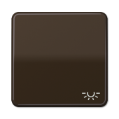 Клавиша с символом "освещение", коричневая CD590LBR