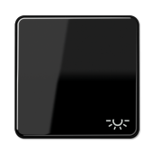 Клавиша с символом "освещение", черная CD590LSW