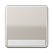 Клавиша для выключателя с полем для надписи, платина CD590NAPT