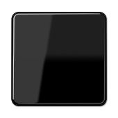 Клавиша для выключателя и кнопки, черная CD590SW