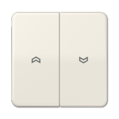 Клавиши для выключателя управления жалюзи 509VU и кнопки 539VU, слоновая кость CD595P