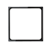 Промежуточная рамка, черная LS981ZSW