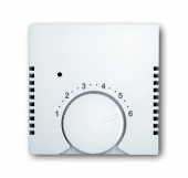 Накладка (центральная плата) для терморегулятора 1094 U, 1097 U, Basic 55, альпийский белый 1794-94-507