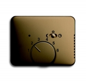Плата центральная (накладка) для механизма терморегулятора (термостата) 1095 U, 1096 U, серия alpha nea, цвет бронза 1795-21