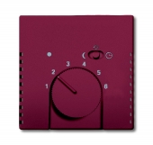 Плата центральная (накладка) для механизма терморегулятора (термостата) 1095 U, 1096 U, серия solo/future, цвет toscana/красный 1795-87