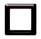 Рамка 1-постовая, серия Allwetter 44, цвет коричневый 2101-31