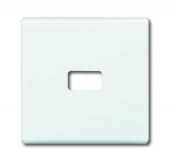 Клавиша для механизма 1-клавишного выключателя/переключателя/кнопки, с окном для линзы/символа, IP44, серия Allwetter 44, цвет слоновая кость 2120-32
