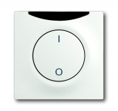 ИК-приёмник с маркировкой I/O для 6401 U-10x, 6402 U, серия impuls, цвет альпийский белый бархат 6067-774-101